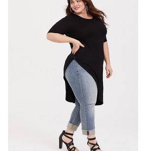 Torrid Asymmetrical Hem Tunic